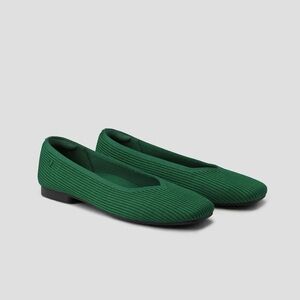 Green Women's Flats